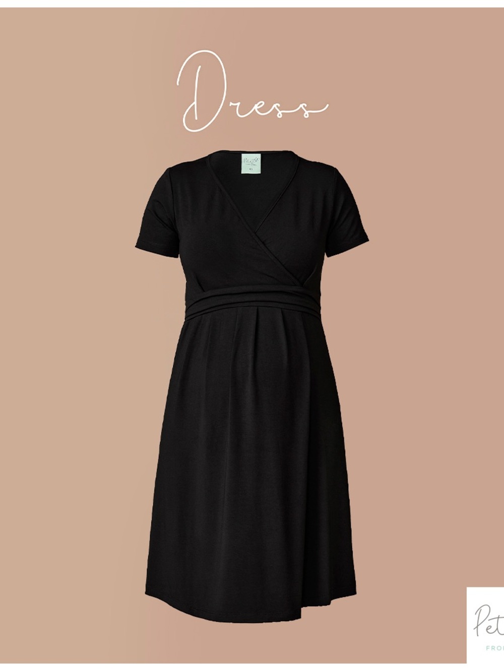 Maternity and Nursing Dress - sustainable eco friendly